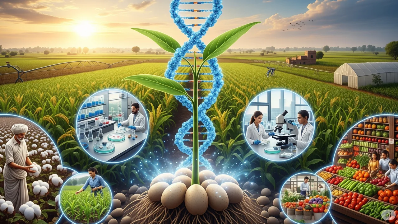 Biotechnology और GM Seeds से Agriculture में नई संभावनाएं